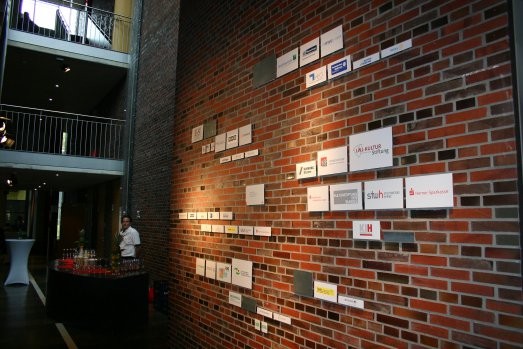 Sponsorenwand