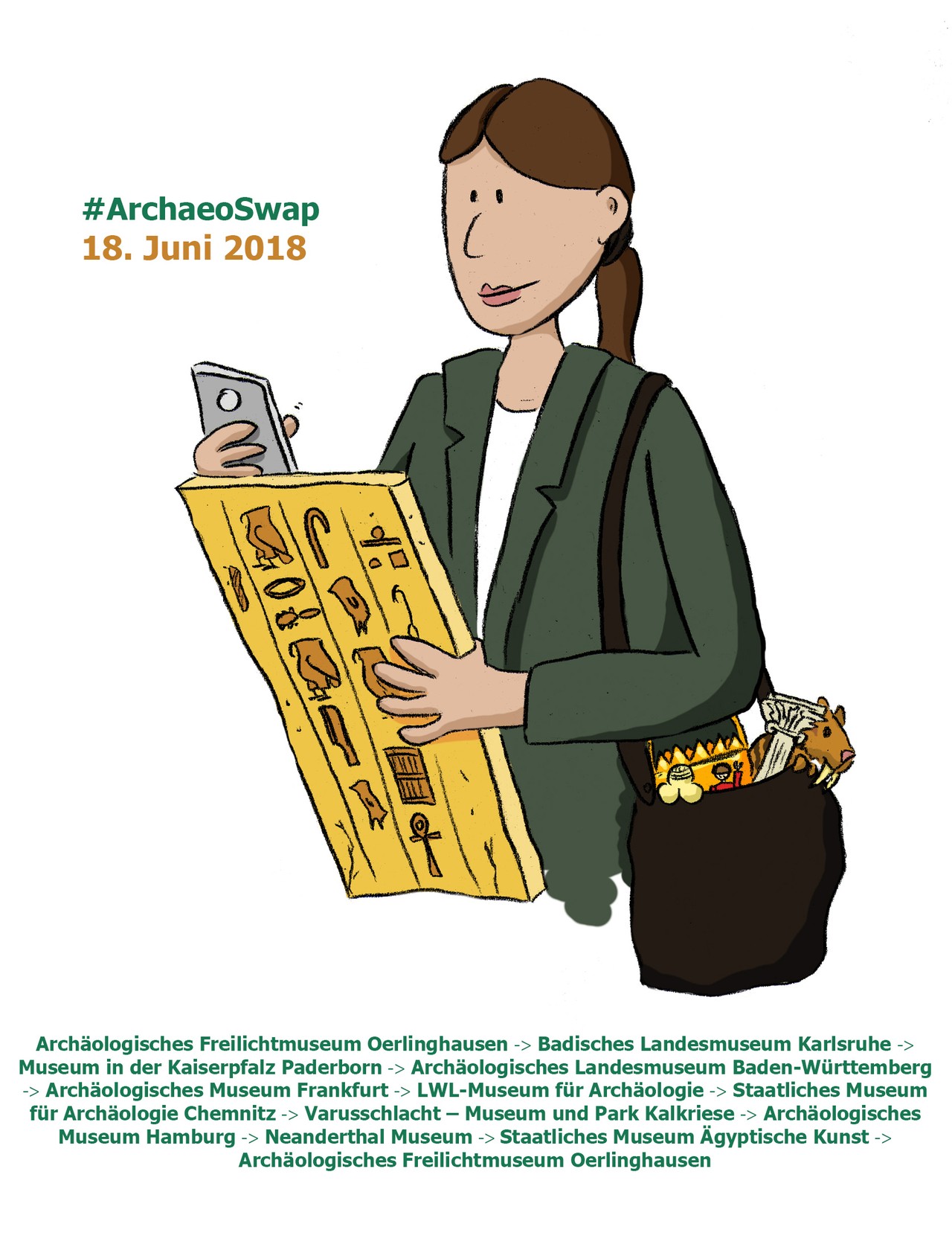Der ArchaeoSwap kommt! (Bild: Archäologisches Museum Hamburg).