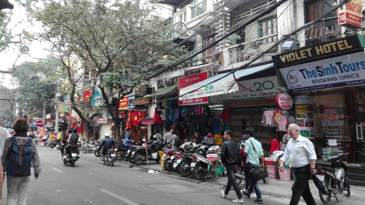 Hanoi während der Mittagsruhe. (Foto: S. Maus/LWL-Museum für Archäologie)