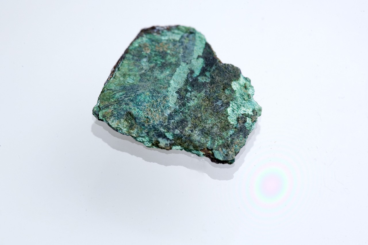 Kupferblechfragment